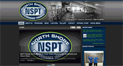 Desktop Screenshot of nsperformancetraining.com